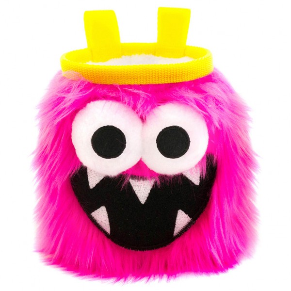 Crafty Climbing - Five Toothed Monster Chalk Bag - Chalkbag rosa von Crafty Climbing