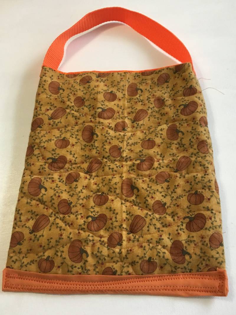 Halloween, Süsses Oder Saures, Hand Gesteppt, Beutel Mit Süßigkeiten, Waschbar, Bunte, Gefüttert von CraftyAustinMimi