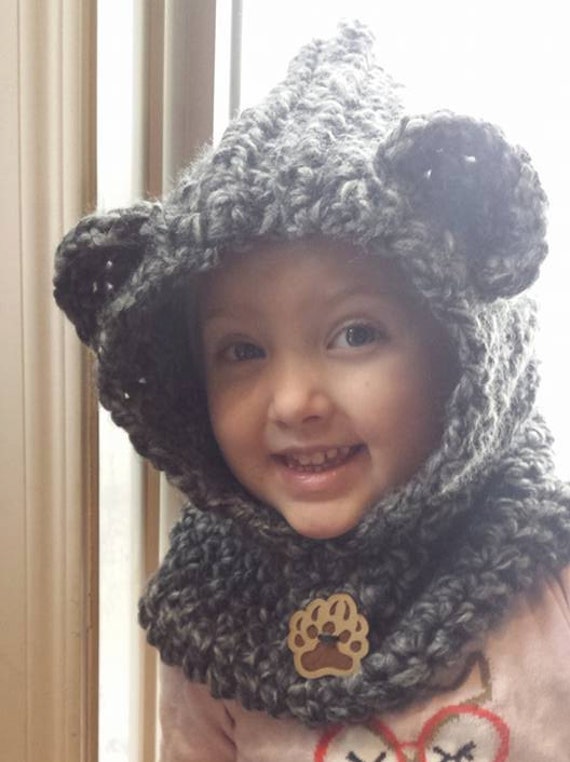 Häkelbär-Cowl von CraftyBugCutz