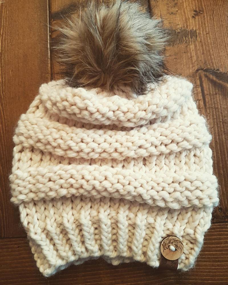 stricken Slouchy Toque von CraftyBugCutz