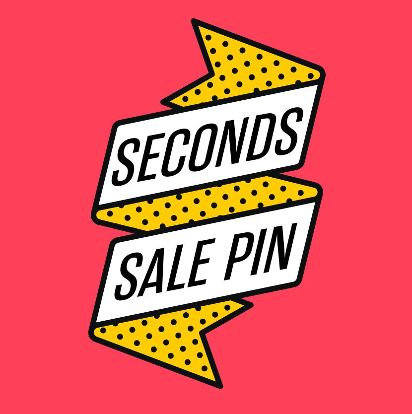 Seconds Sale, Emaille Pins, Zufällige Es Ist Ein Glückspilz von CraftyCactusCompany