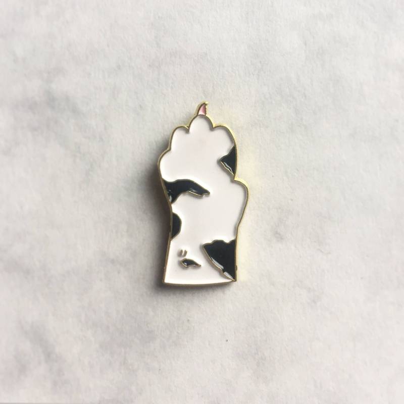 Schwören Katze Pfote/Aus Weiche Emaille Pin Schwören Katze Pfote/Aus Weiche Emaille Pin von CraftyCatsClubShop