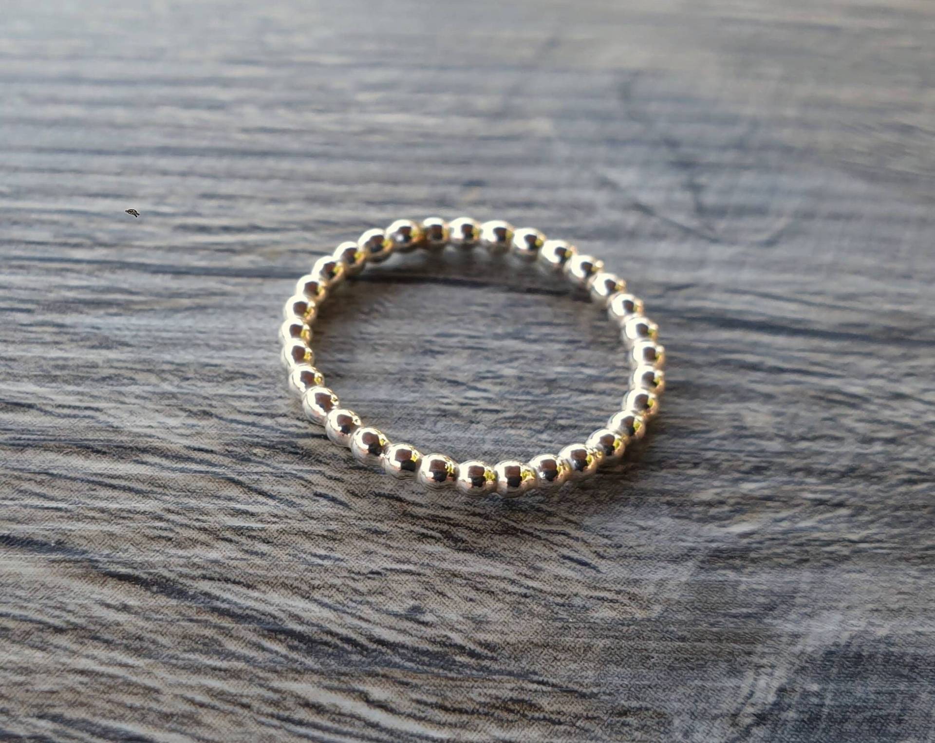 Massiver Silber Stapelring Massiver Silber Stapelring von CraftyCatsJewellery