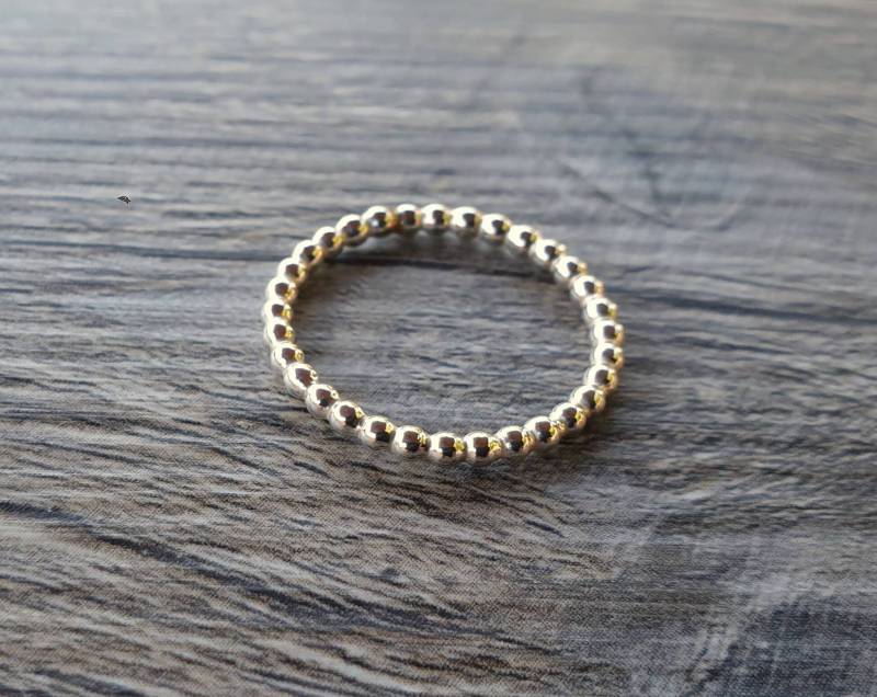 Massiver Silber Stapelring Massiver Silber Stapelring von CraftyCatsJewellery