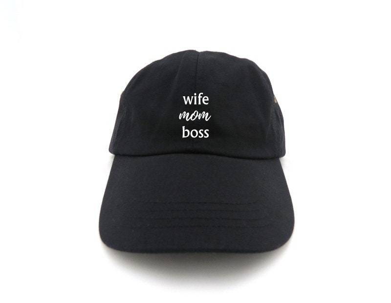 Frau Mom Boss Hut Bestickte Dad Baumwollmütze von CraftyCleopatra