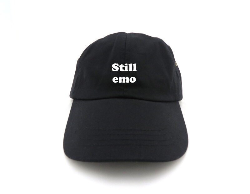 still Emo Dad Hat - Lustiger Goth Baumwollhut von CraftyCleopatra
