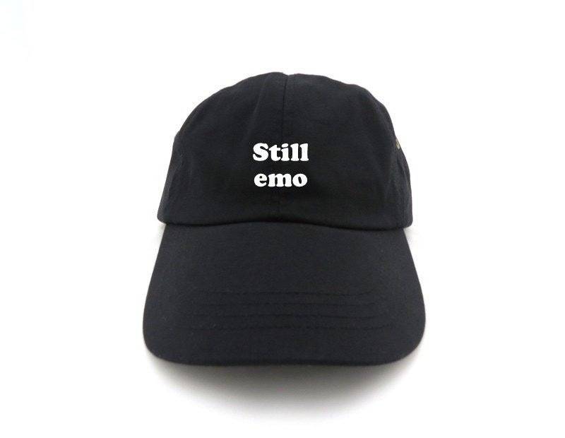 still Emo Dad Hat - Lustiger Goth Baumwollhut von CraftyCleopatra