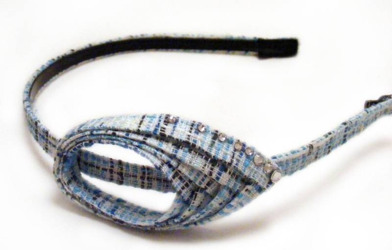 Sommer Plaid Teardrop Stirnband von CraftyCyborg