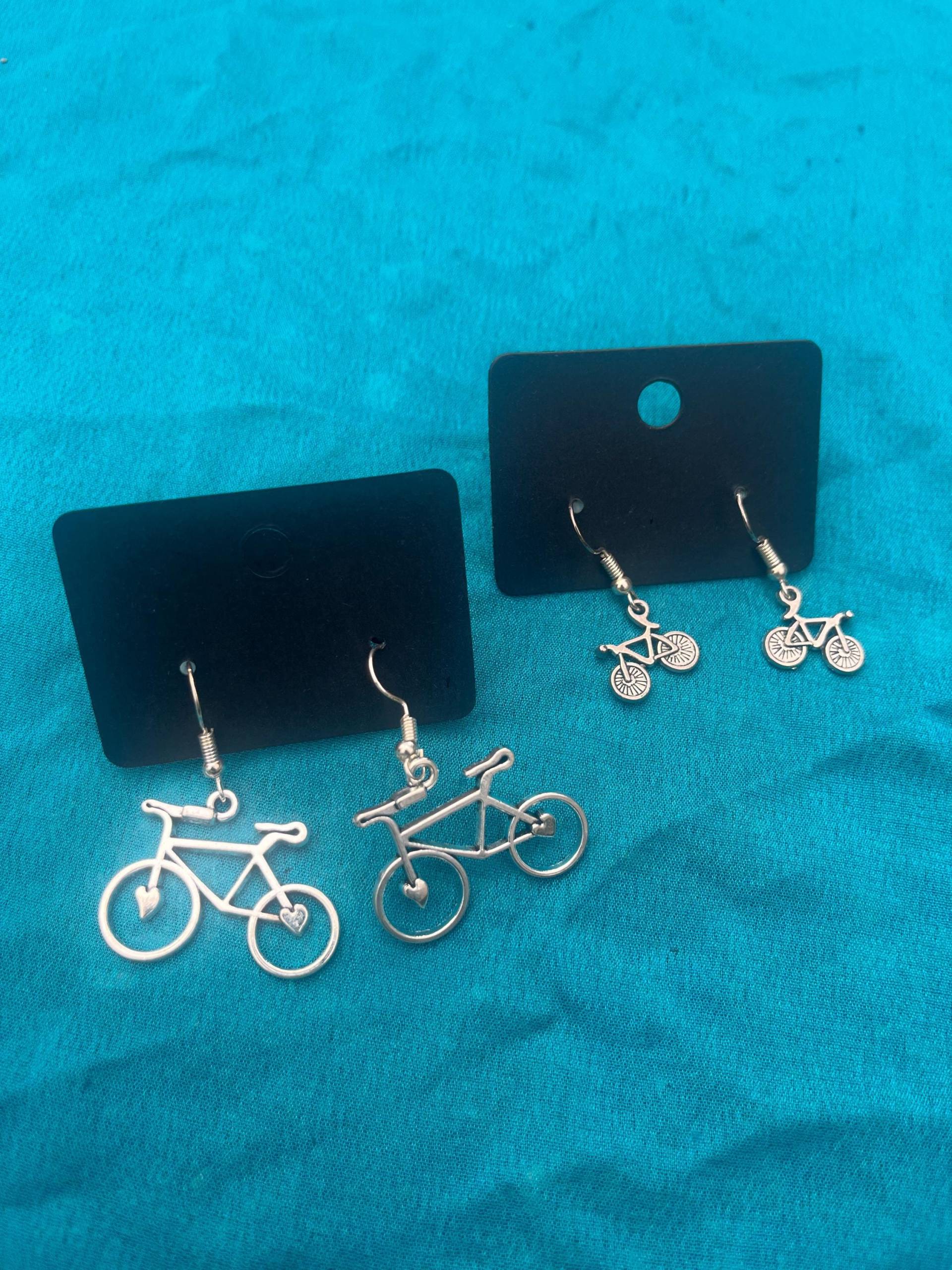 Fahrrad-Ohrringe Fahrrad-Ohrringe von CraftyFunofaWitch