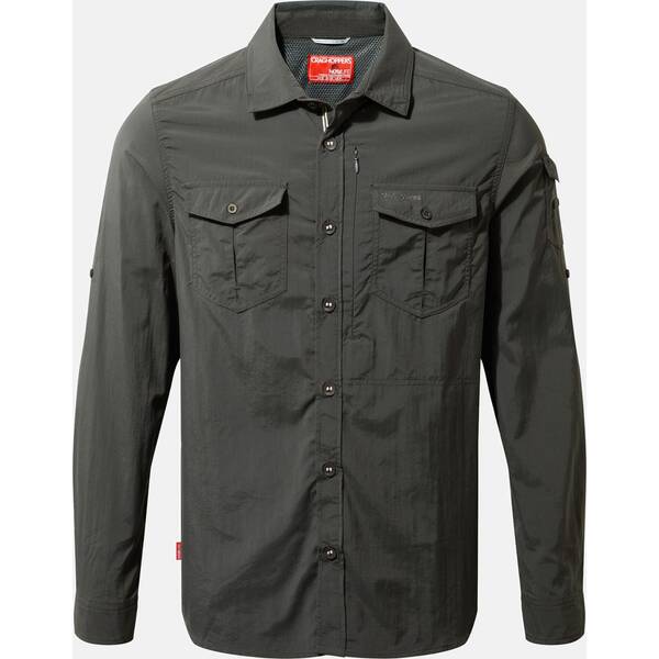 CRAGHOPPERS Herren NosiLife Langarm Hemd  Adventure von Craghoppers