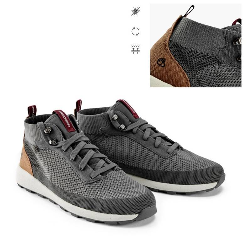 Craghoppers Craghoppers - leichter Midcut Reise Outdoor Halbschuh - Eco Lite Mid Wanderschuh von Craghoppers