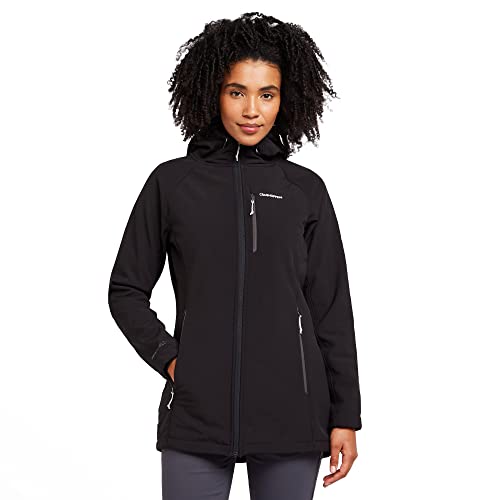 Craghoppers Damen Ara Regenjacke, Black, 10-Bust 34" (86cm) von Craghoppers