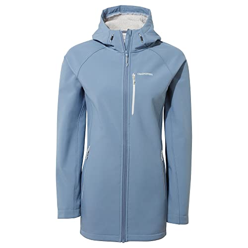 Craghoppers Damen Ara Wasserdichte Jacke Softshell, Teakblau, 42 von Craghoppers