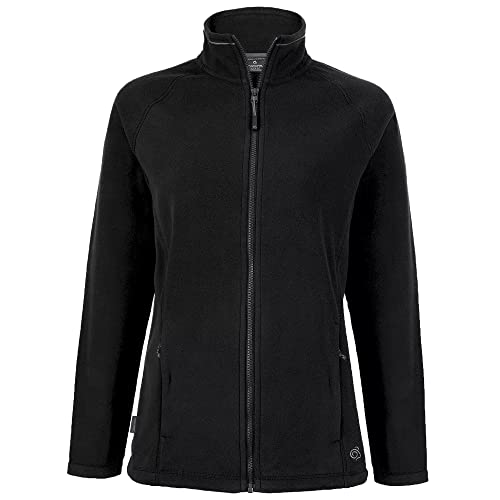 Craghoppers Damen Expert Miska 200 Fleecejacke, Schwarz, 18 von Craghoppers