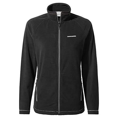 Craghoppers Damen Miska Fleecejacke, Schwarz, 44 von Craghoppers