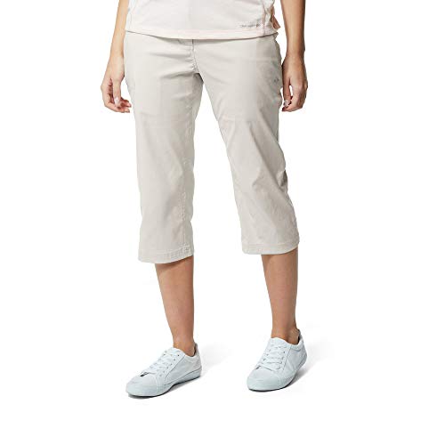 Craghoppers Damen Kiwi Pro Crop Hose, Taubengrau, (24W) UK von Craghoppers