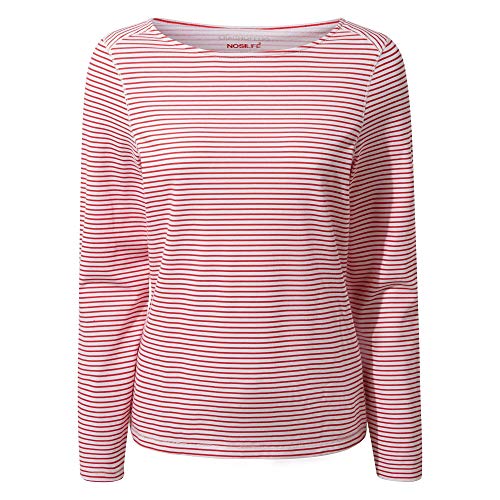 Craghoppers Damen Nl Erin Ls Top Henley-Hemd, Rio Rosso STR, 10 von Craghoppers