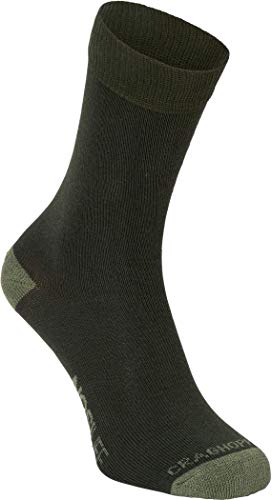 Craghoppers Damen Nlife Reisen SGL Socken, Parka Grün, 3-5 von Craghoppers