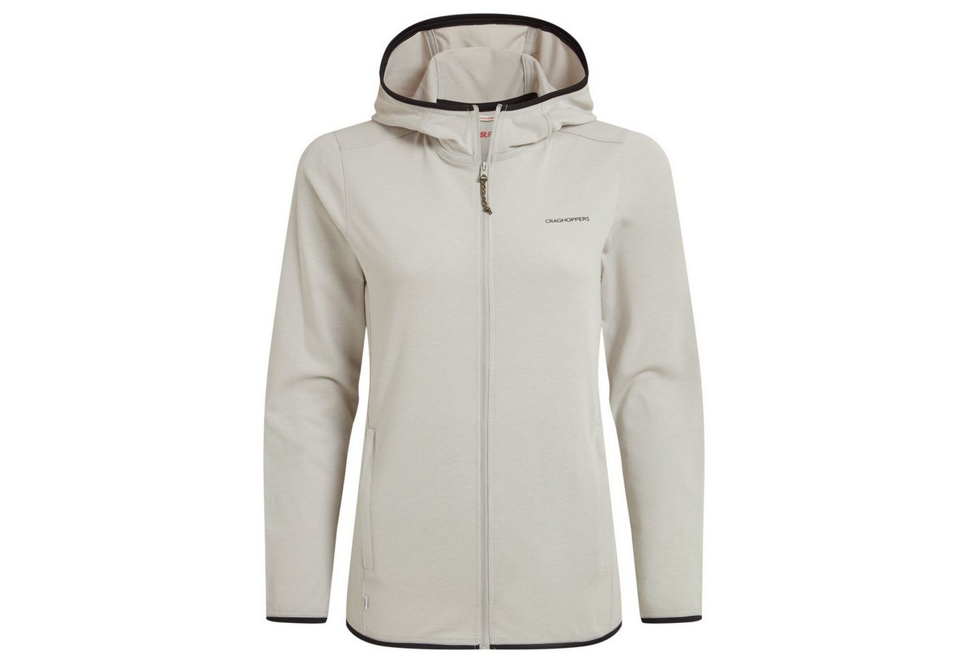 Craghoppers Fleeceshirt Craghoppers - Nosilife Afia Kapuzenpulli Damen Sport Hoody, creme von Craghoppers