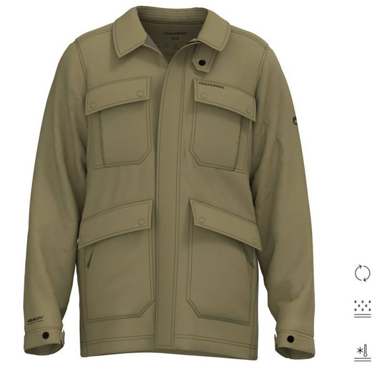 Craghoppers Hardshelljacke Craghoppers - Sandarac Jacket - Herren Regenjacke Casual, olive Craghoppers Hardshelljacke Craghoppers - Sandarac Jacket - Herren Regenjacke Casual, olive von Craghoppers