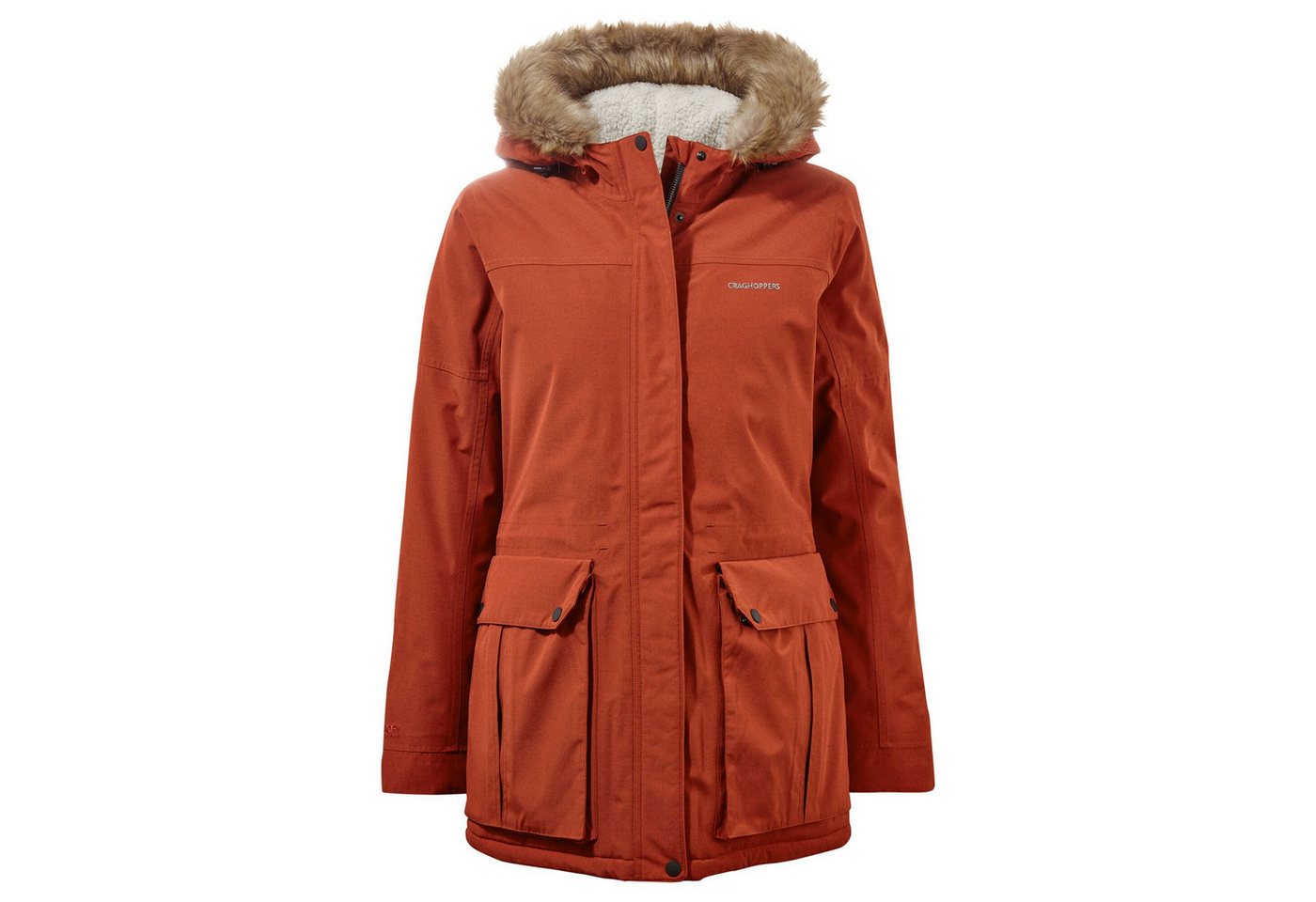 Craghoppers Hardshelljacke Craghoppers - wasserdichte, warm gefütterte Outdoor Longjacke Elison Craghoppers Hardshelljacke Craghoppers - wasserdichte, warm gefütterte Outdoor Longjacke Elison von Craghoppers