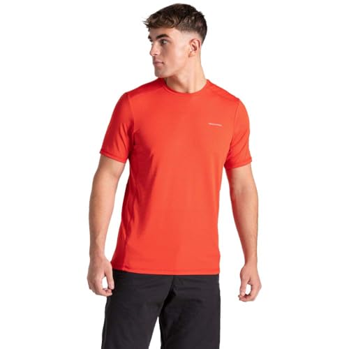 Craghoppers Herren Charon Ss Tshirt Hemd, rot, XL von Craghoppers