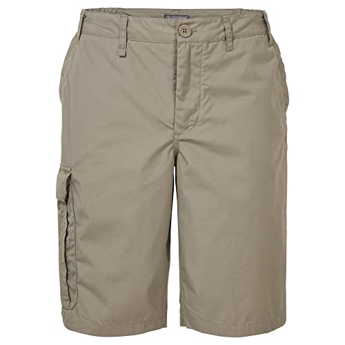 Craghoppers Herren Expert Kiwi Lange Cargo Shorts, Pebble, 58 EU von Craghoppers