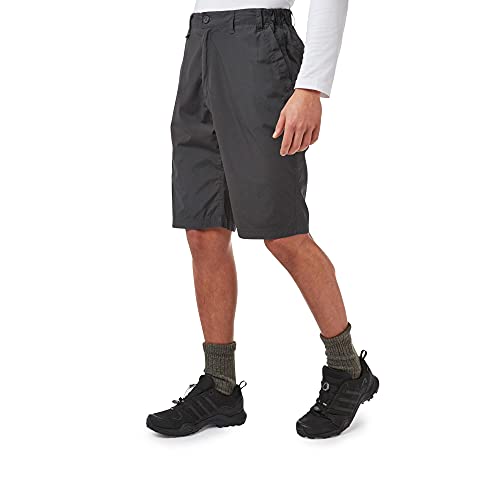 Craghoppers Herren Kiwi Lange Wander-Shorts, Schwarz, 36 W von Craghoppers