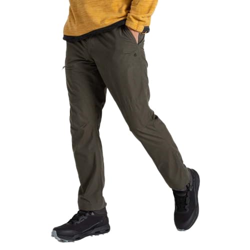 Craghoppers Herren Mens Trousers with 3 Pockets Brisk Wanderhose, DofE Awards genehmigt, Outdoorhose, Woodland Green, 28 von Craghoppers