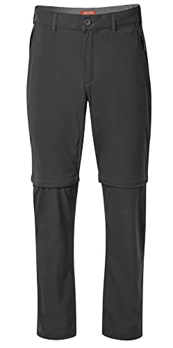 Craghoppers Herren NosiLife Pro Convertible Hose, Black Pepper, XL von Craghoppers