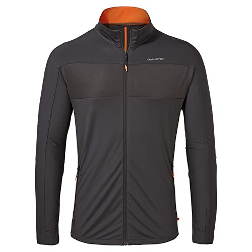 Craghoppers Herren Outdoorjacke Valens schwarz/orange/weiß L von Craghoppers