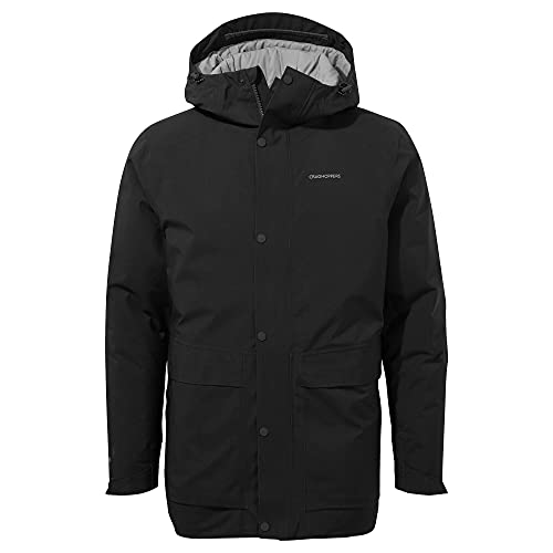 Craghoppers Herren Talo Gore Tex Regenjacke, Black, L von Craghoppers