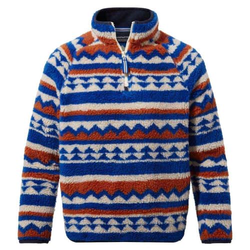 Craghoppers Jungen Reagan Sweatshirt, Avalanche Blue Print, 152 von Craghoppers