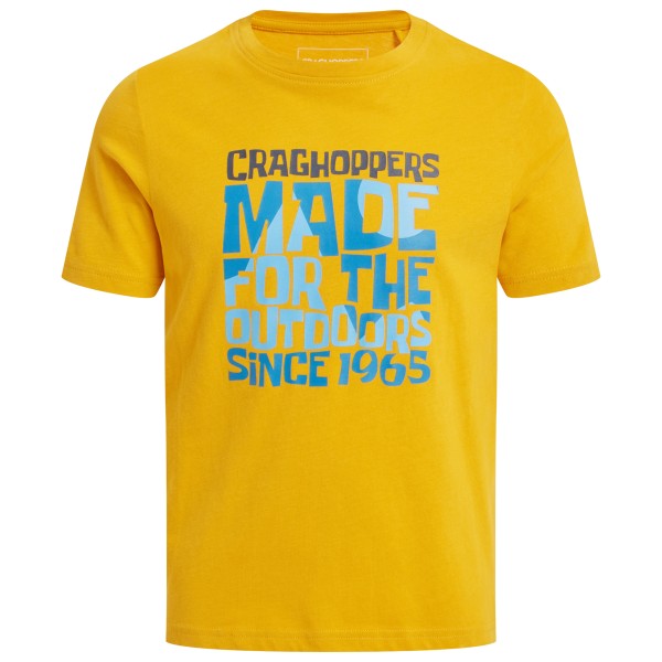 Craghoppers - Kid's Ellis T-Shirt - T-Shirt Gr 140 gelb von Craghoppers