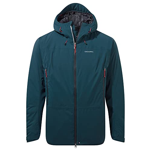 Craghoppers M Gryffin Thermic Jacket Blau - Wasserdichte isolierende Herren Jacke, Größe L - Farbe Dark Aegean Blue von Craghoppers