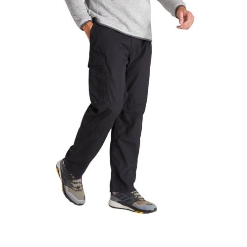 Craghoppers Men's Kiwi Classic-Hose für Herren Hiking Pants, Schwarz, 26 von Craghoppers