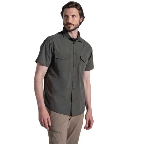 Craghoppers Men's Kiwi II SS Shirts, Cedar, M von Craghoppers