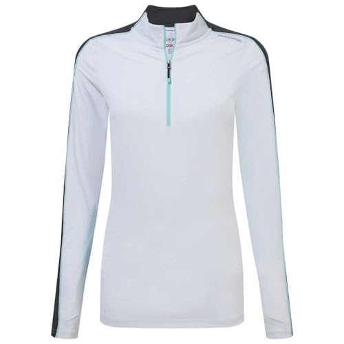 Craghoppers NosiLife Marcella Damen Langarmshirt, optic white, 38 von Craghoppers