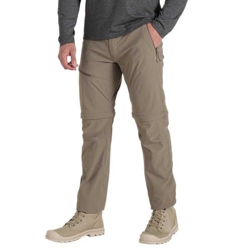 Craghoppers NosiLife Pro II Convertible Hose III Herren Zip-Off-Hose beige Gr. 25 von Craghoppers