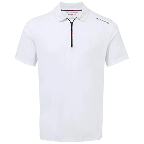 Craghoppers - NosiLife Pro Poloshirt für Herren (XXL) (Aufgehelltes Weiß) von Craghoppers