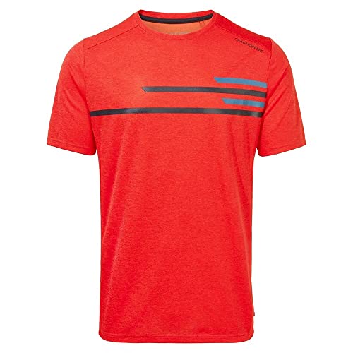 Craghoppers - NosiLife Pro T-Shirt für Herren (XXL) (Lava Rot) von Craghoppers