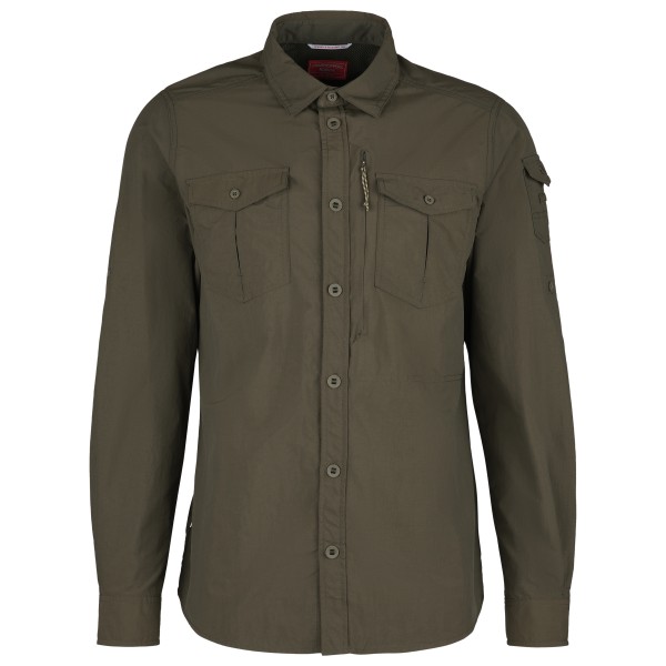 Craghoppers - Nosilife Adventure Langarm Hemd III - Hemd Gr XXL braun von Craghoppers