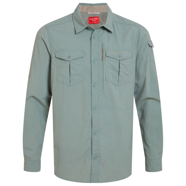 Craghoppers - Nosilife Adventure Langarm Hemd III - Hemd Gr XXL türkis von Craghoppers