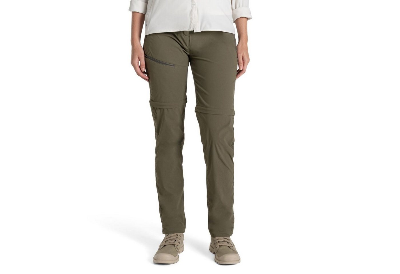 Craghoppers Outdoorhose NosiLife Zip-off Tropenhose für Damen Insektenabweisend (0-tlg) von Craghoppers