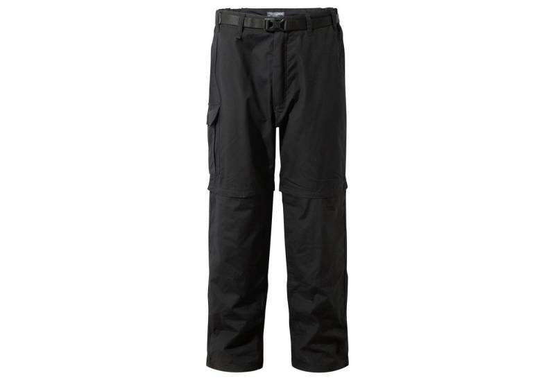 Craghoppers Softshellhose Craghoppers - Kiwi Conv Herren Zip Outdoorhose InsectShield, schwarz von Craghoppers