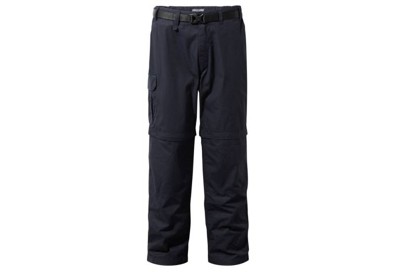 Craghoppers Softshellhose Craghoppers - Kiwi Conv Trs Herren Zip Outdoorhose InsectShield, navy von Craghoppers