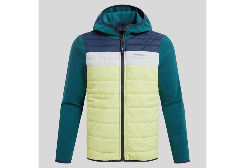 Craghoppers Strickfleecejacke Craghoppers - Arklow Hybrid Jkt Kinder Outdoorjacke, deep ocean green von Craghoppers