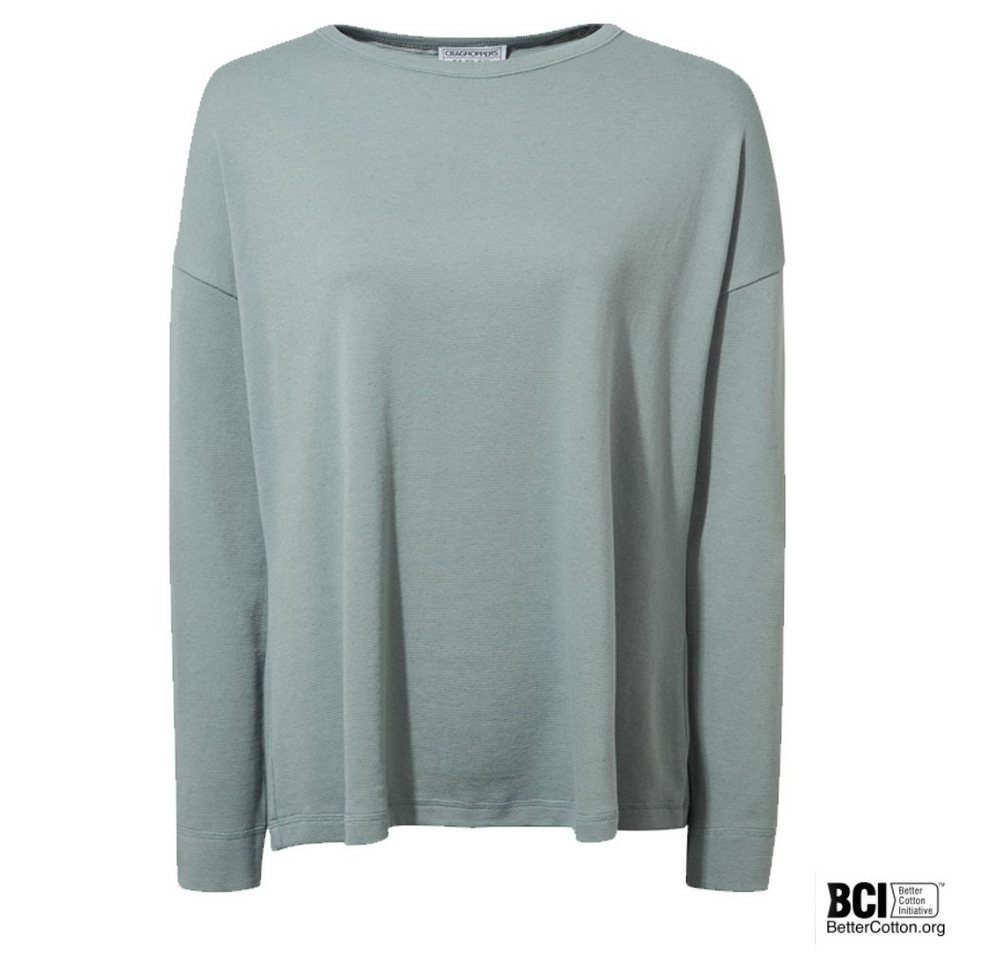 Craghoppers T-Shirt Craghoppers - Forres LS Top - Damen Langarmshirt Pullover Oversize von Craghoppers