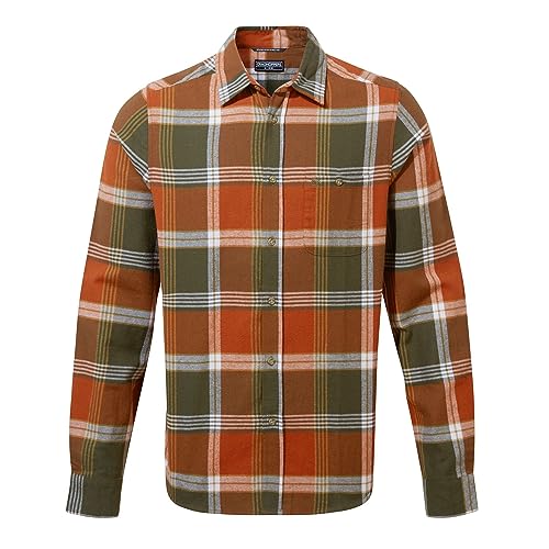 Craghoppers Thornhill Long Sleeved Shirt, XL, potters clay check new von Craghoppers