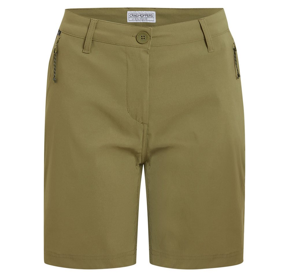 Craghoppers Trainingstights Craghoppers - Kiwi Pro III Damen Shorts (18cm) kurze Hose, Grün von Craghoppers